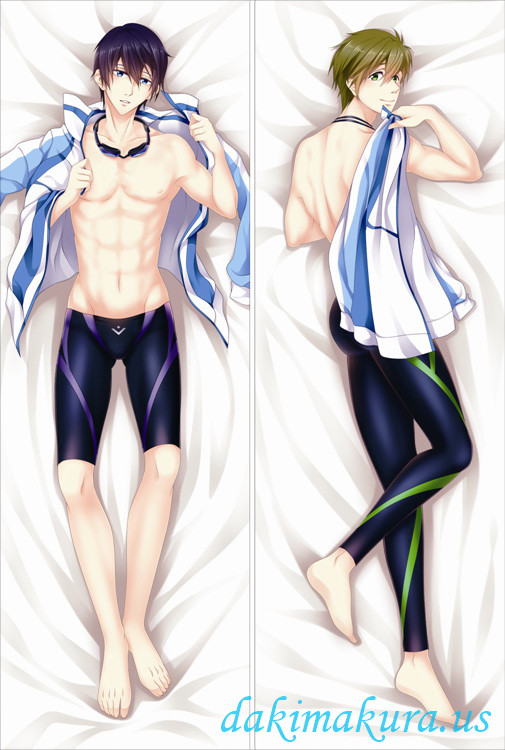 Free Iwatobi Swim Club - Haruka Nanase - Makoto Tachibana Dakimakura 3d pillow japanese anime pillowcase